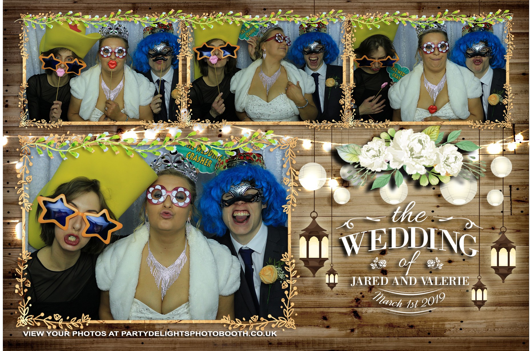 Jared and Valerie’s Wedding - Prints | View more photos from the event at gallery.partydelightsphotobooth.co.uk/u/PartyDelightsPhotoBooth/Jared-and-Valerie’s-Wedding-Prints